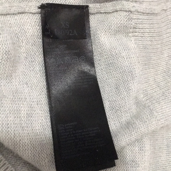 ALL Saints Wool Blend Pullover Unisex Crew Neck Oversized Size XS - Picture 11 of 13